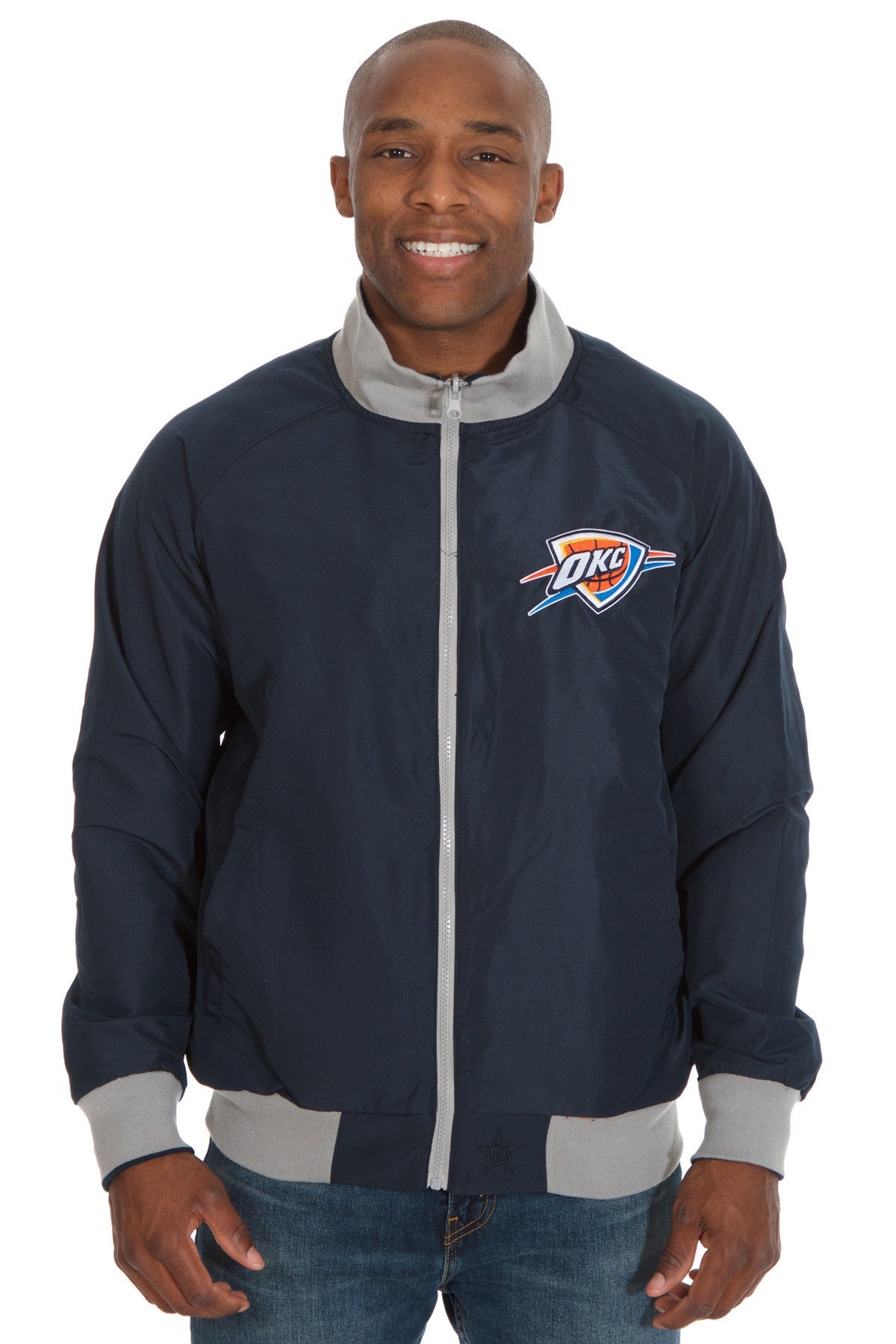 Oklahoma City Thunder Reversible Polyester Track Jacket
