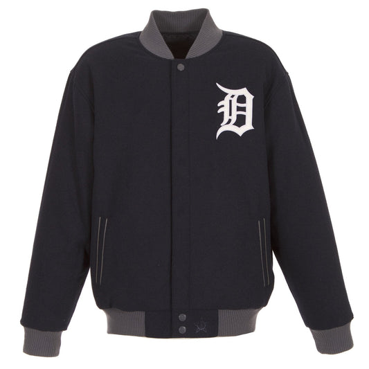 Detroit Tigers Reversible Wool Jacket