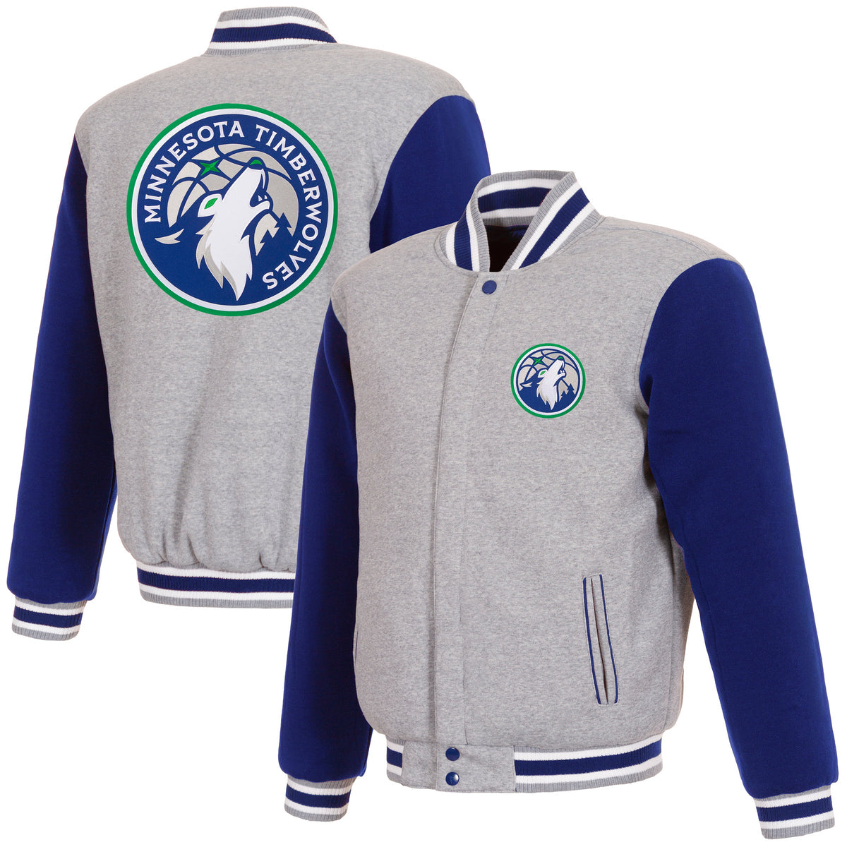 Minnesota Timberwolves Reversible Fleece Jacket