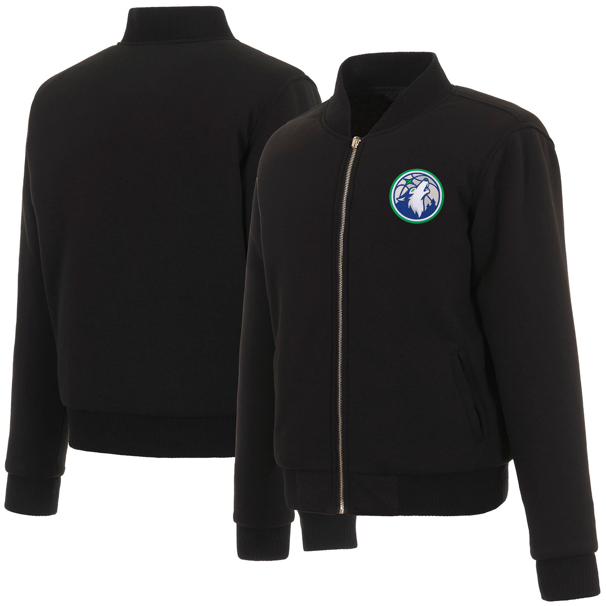 Minnesota Timberwolves Ladies Reversible Fleece Jacket