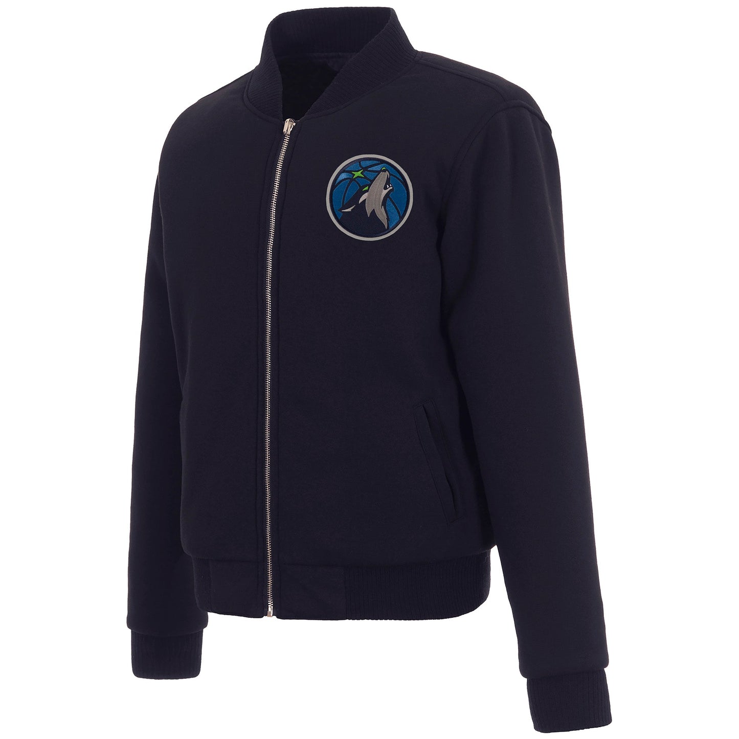 Minnesota Timberwolves Ladies Reversible Fleece Jacket