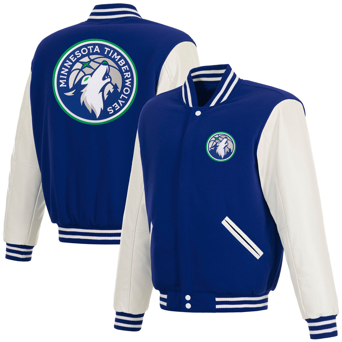 Minnesota Timberwolves Reversible Varsity Jacket