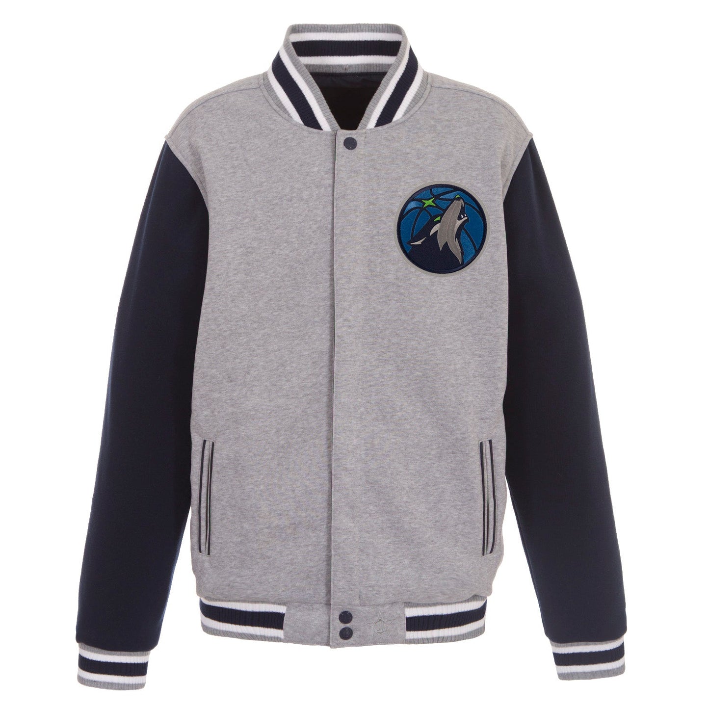 Minnesota Timberwolves Reversible Fleece Jacket