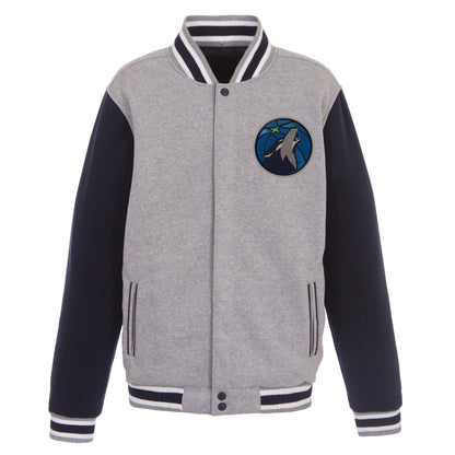 Minnesota Timberwolves Reversible Fleece Jacket
