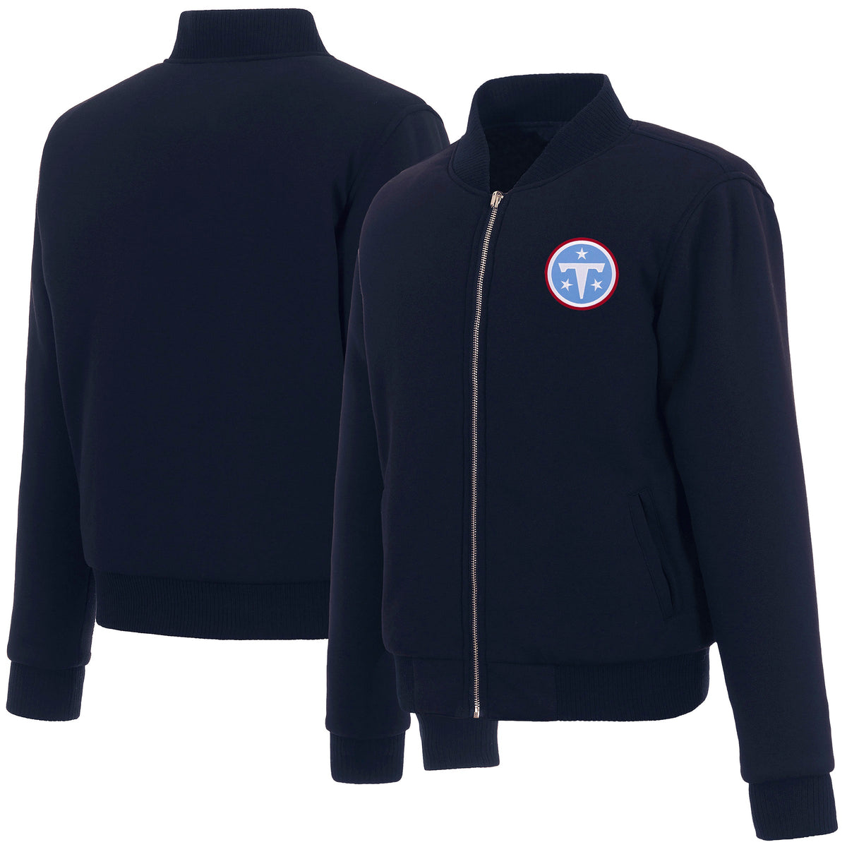 Tennessee Titans Ladies Reversible Fleece Jacket