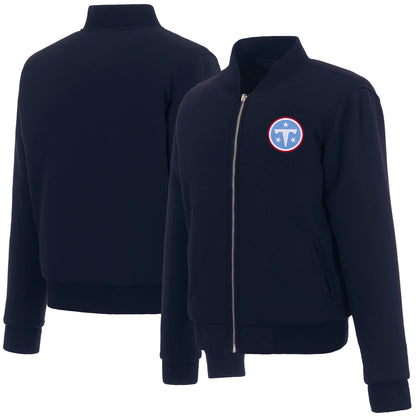 Tennessee Titans Ladies Reversible Fleece Jacket
