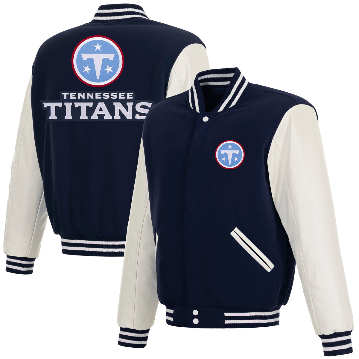 Tennessee Titans Reversible Varsity Jacket