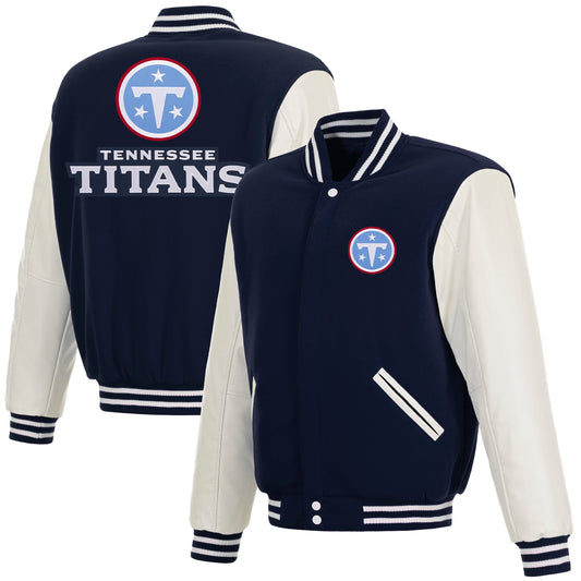 Tennessee Titans Reversible Varsity Jacket