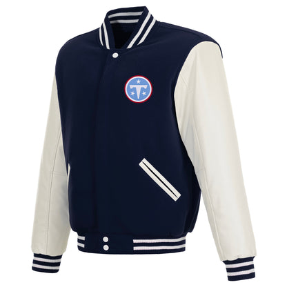 Tennessee Titans Reversible Varsity Jacket