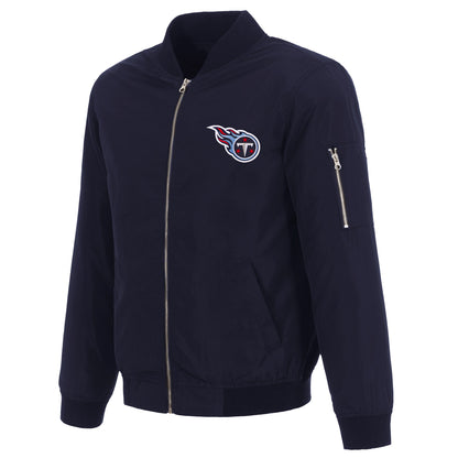 Tennessee Titans Nylon Bomber Jacket