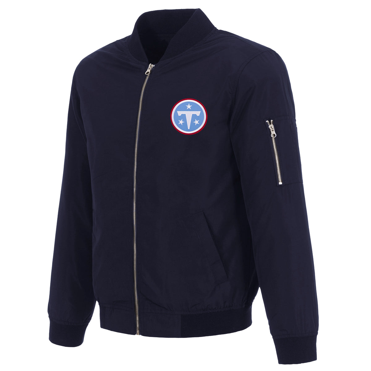 Tennessee Titans Nylon Bomber Jacket