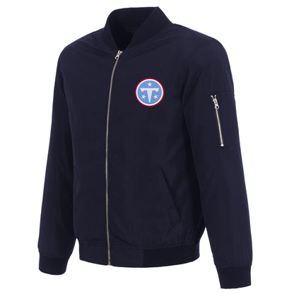 Tennessee Titans Nylon Bomber Jacket
