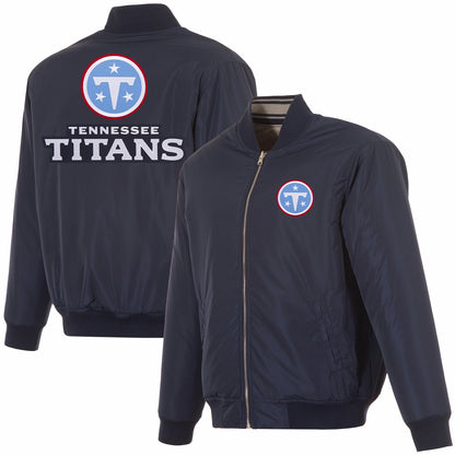 Tennessee Titans Reversible Flight Jacket