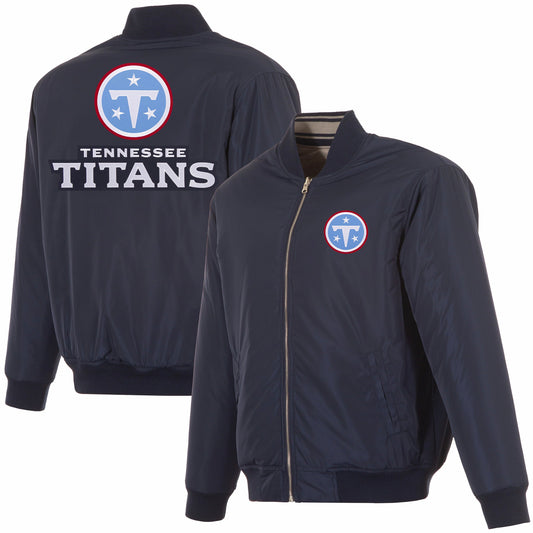 Tennessee Titans Reversible Flight Jacket