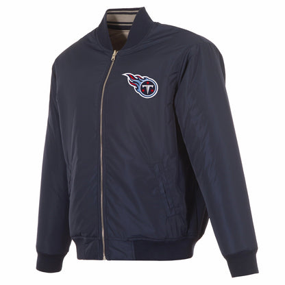 Tennessee Titans Reversible Flight Jacket