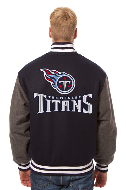 Tennessee Titans Embroidered Wool Jacket
