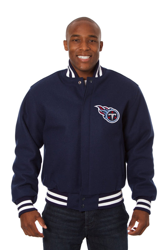 Tennessee Titans Embroidered Wool Jacket