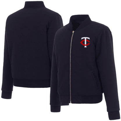 Minnesota Twins Ladies Reversible Fleece Jacket