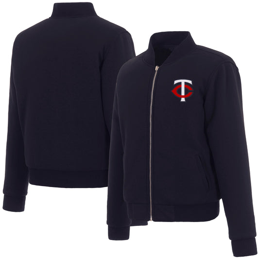Minnesota Twins Ladies Reversible Fleece Jacket