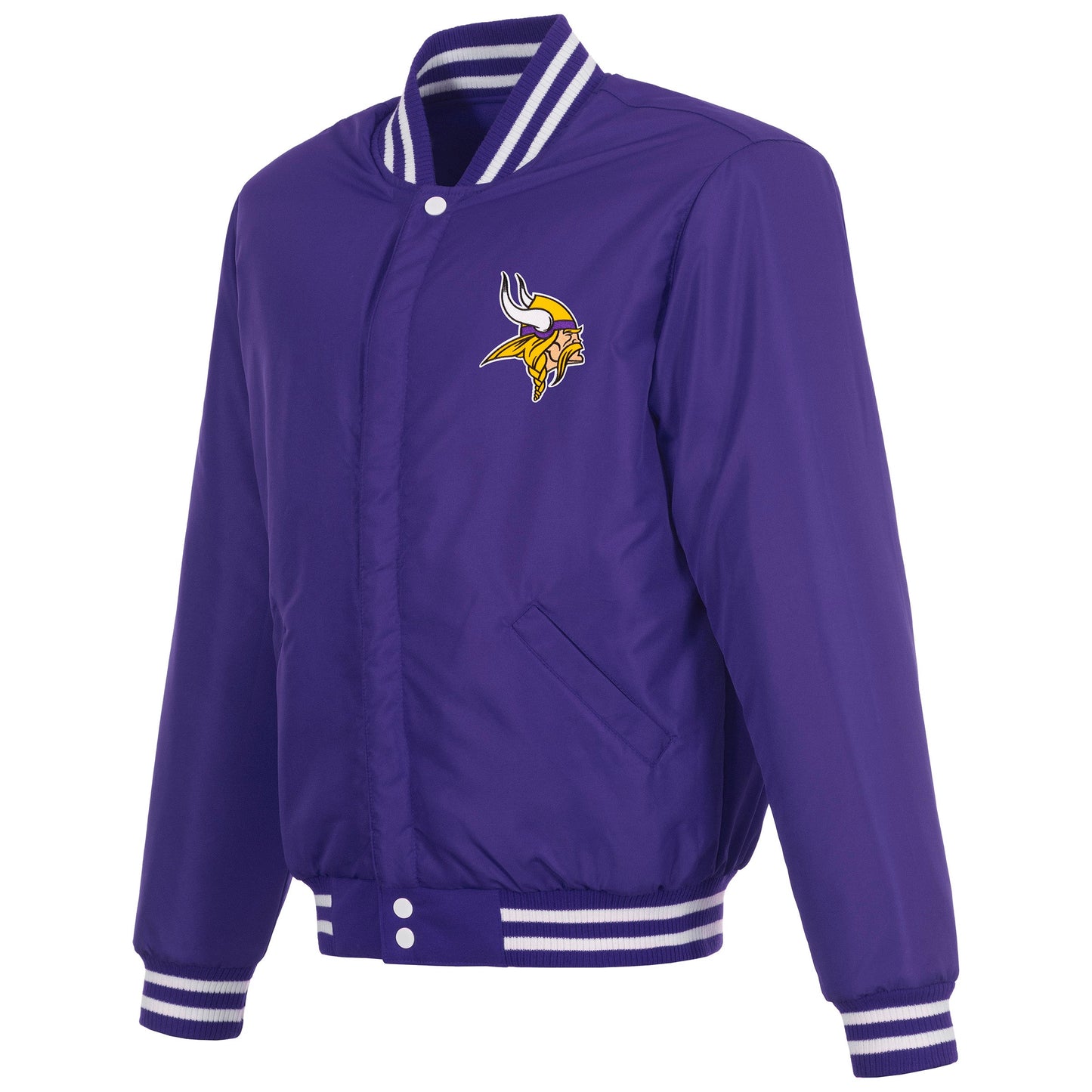 Minnesota Vikings Reversible Varsity Jacket