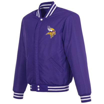 Minnesota Vikings Reversible Varsity Jacket