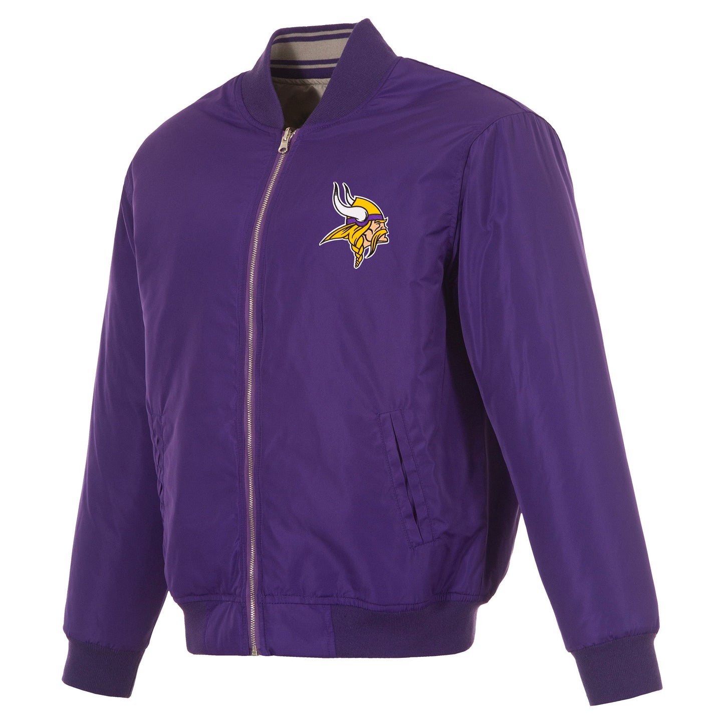 Minnesota Vikings Reversible Flight Jacket