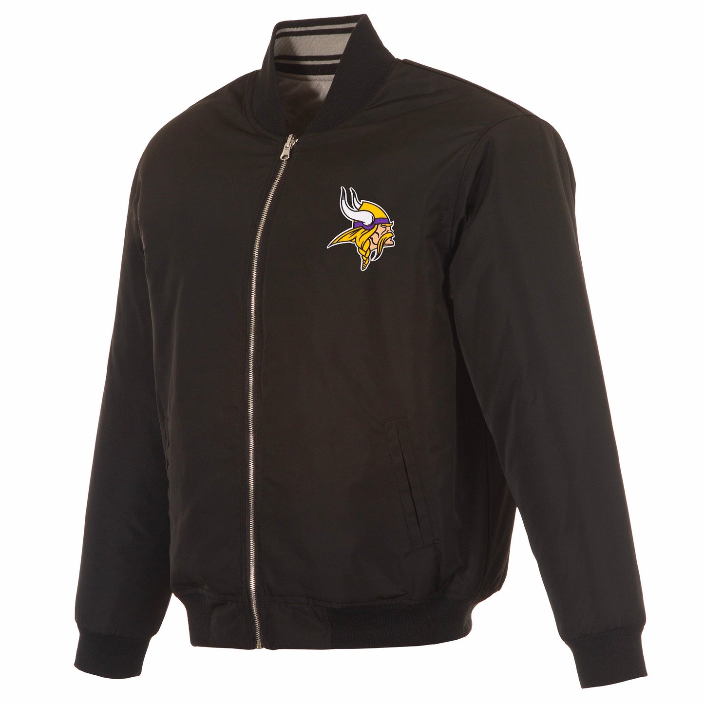 Minnesota Vikings Reversible Flight Jacket