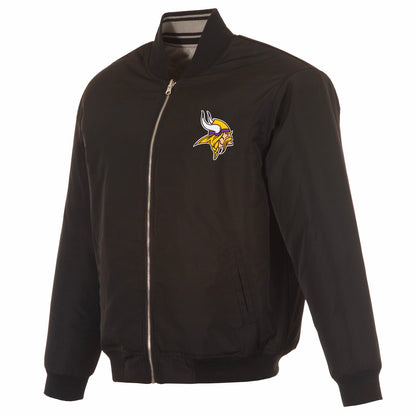 Minnesota Vikings Reversible Flight Jacket