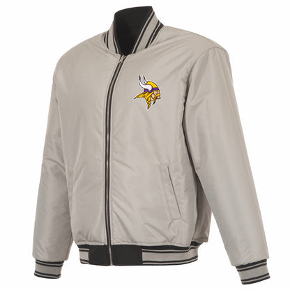 Minnesota Vikings Reversible Flight Jacket
