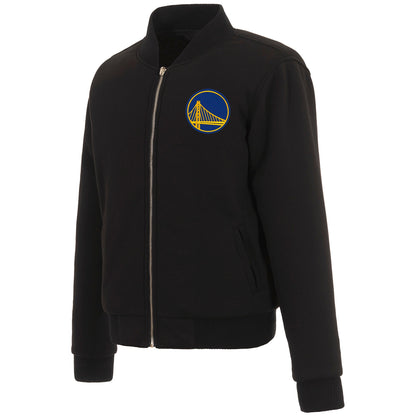 Golden State Warriors Ladies Reversible Fleece Jacket