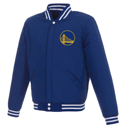 Golden State Warriors Reversible Varsity Jacket