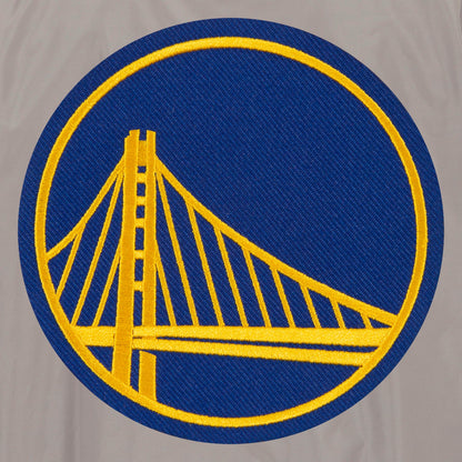 Golden State Warriors Nylon Bomber Jacket