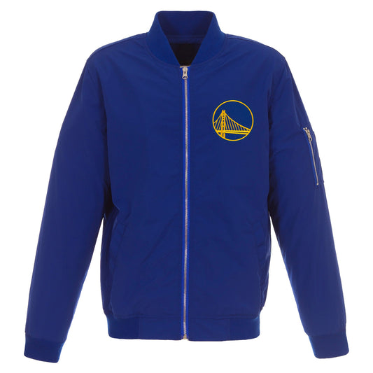 Golden State Warriors Nylon Bomber Jacket