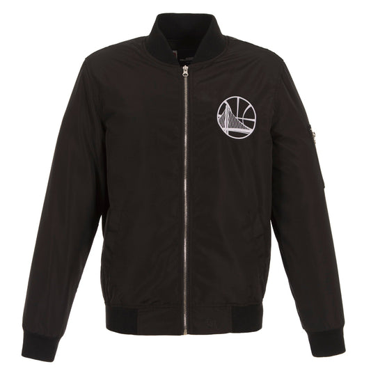 Golden State Warriors Nylon Bomber Jacket