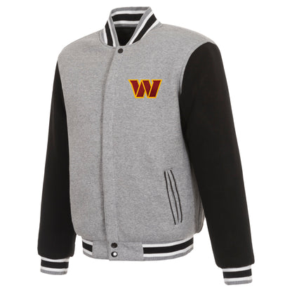 Washington Commanders Reversible Two-Tone Fleece Jacket