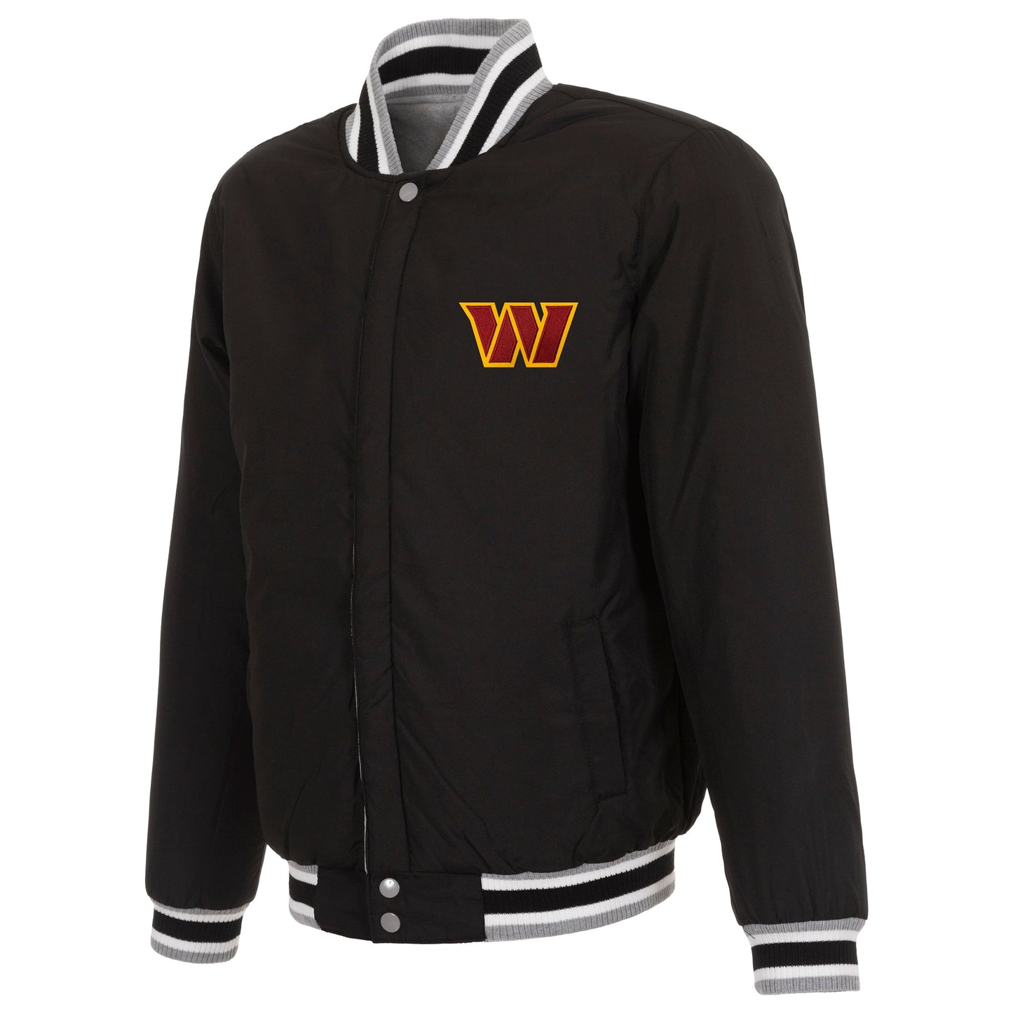 Washington Commanders Reversible Two-Tone Fleece Jacket