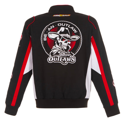 World of Outlaws Twill Racer Jacket