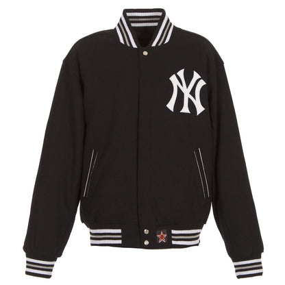 New York Yankees Reversible Wool Jacket