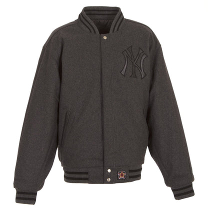 New York Yankees Reversible Wool Jacket