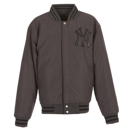 New York Yankees Reversible Wool Jacket