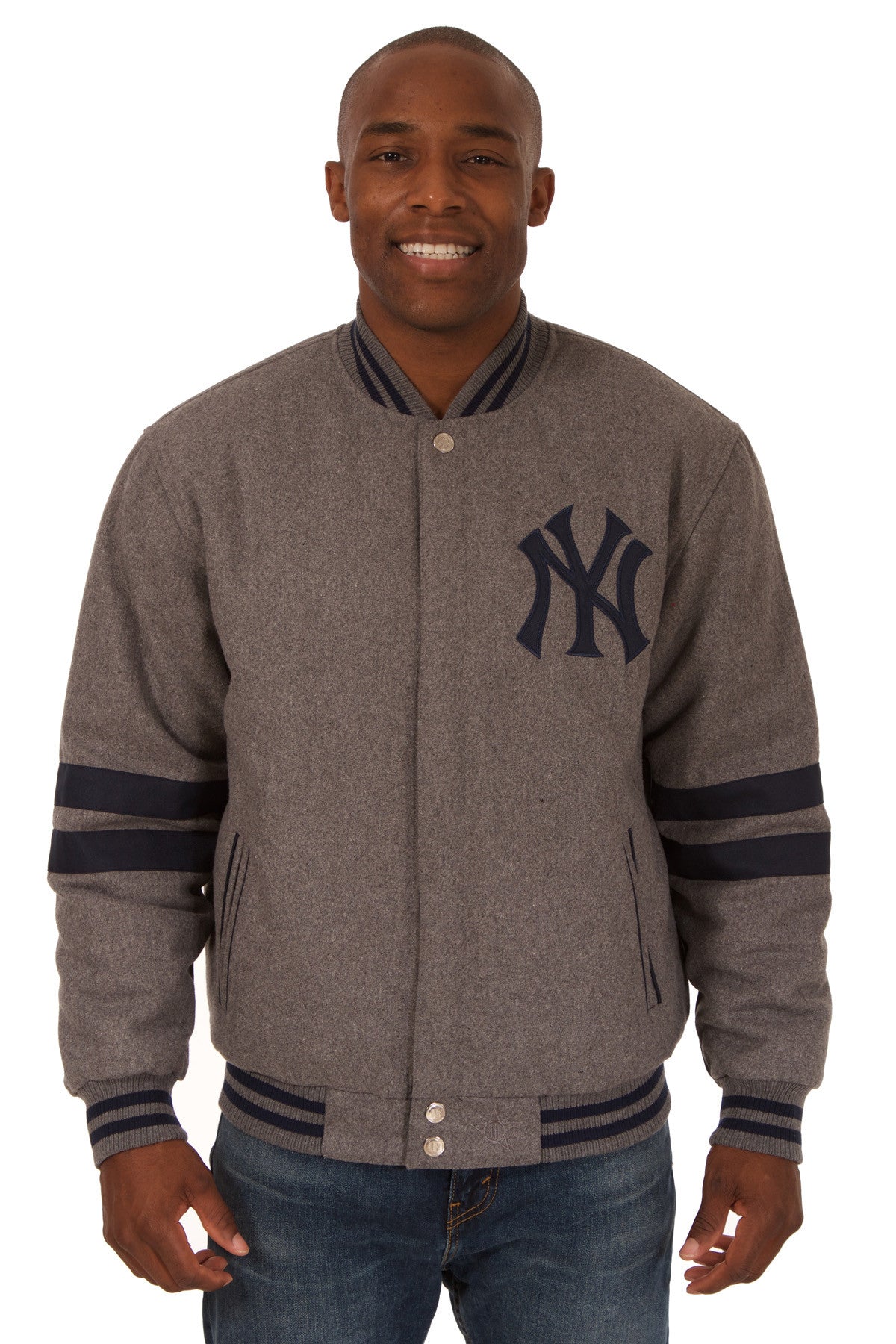 New York Yankees Reversible Wool Jacket