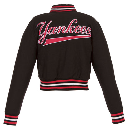 New York Yankees Kid's Reversible Wool Jacket