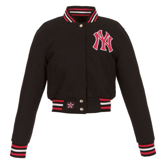 New York Yankees Kid's Reversible Wool Jacket