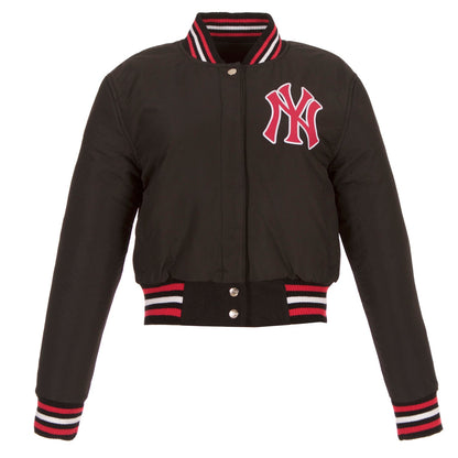 New York Yankees Kid's Reversible Wool Jacket
