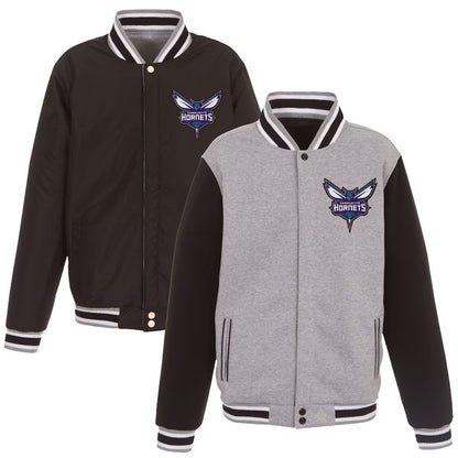 Charlotte Hornets Reversible Fleece Jacket