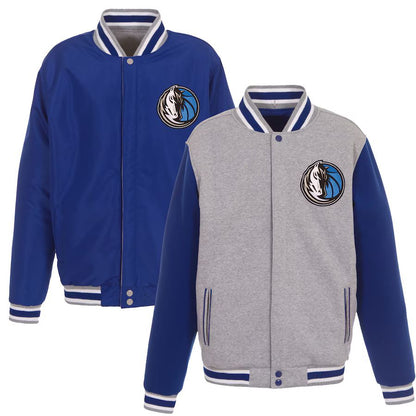 Dallas Mavericks Reversible Fleece Jacket