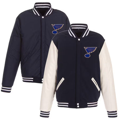St. Louis Blues Reversible Varsity Jacket
