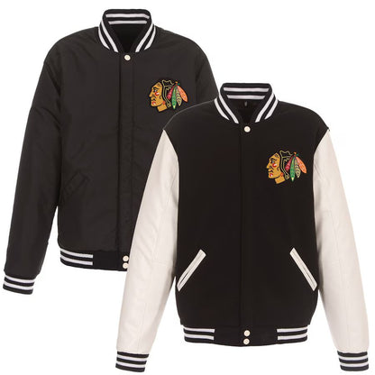 Chicago Blackhawks Reversible Varsity Jacket