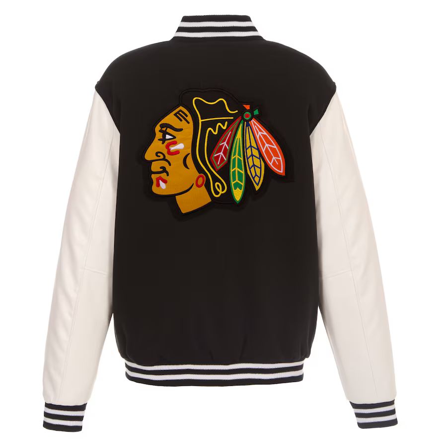 Chicago Blackhawks Reversible Varsity Jacket