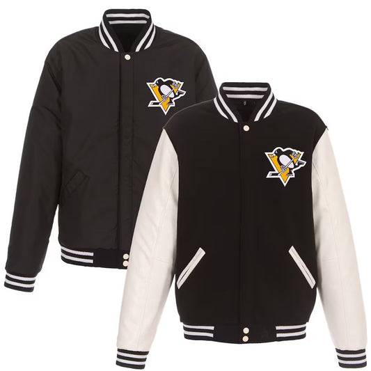 Pittsburgh Penguins Reversible Varsity Jacket